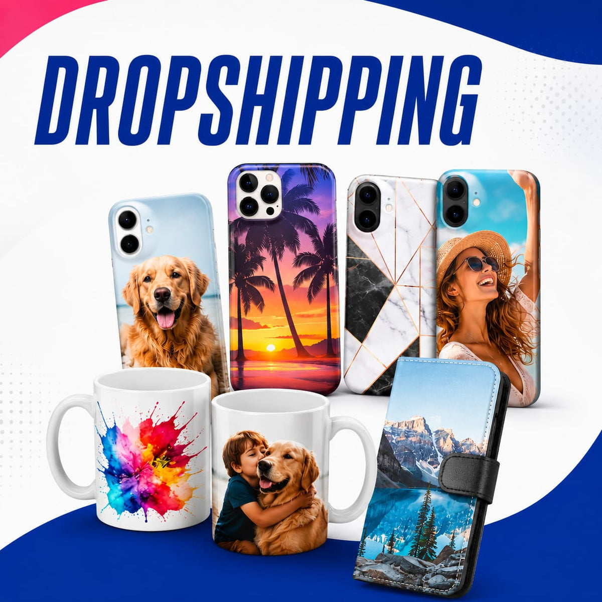 Objets imprimés en Dropshipping