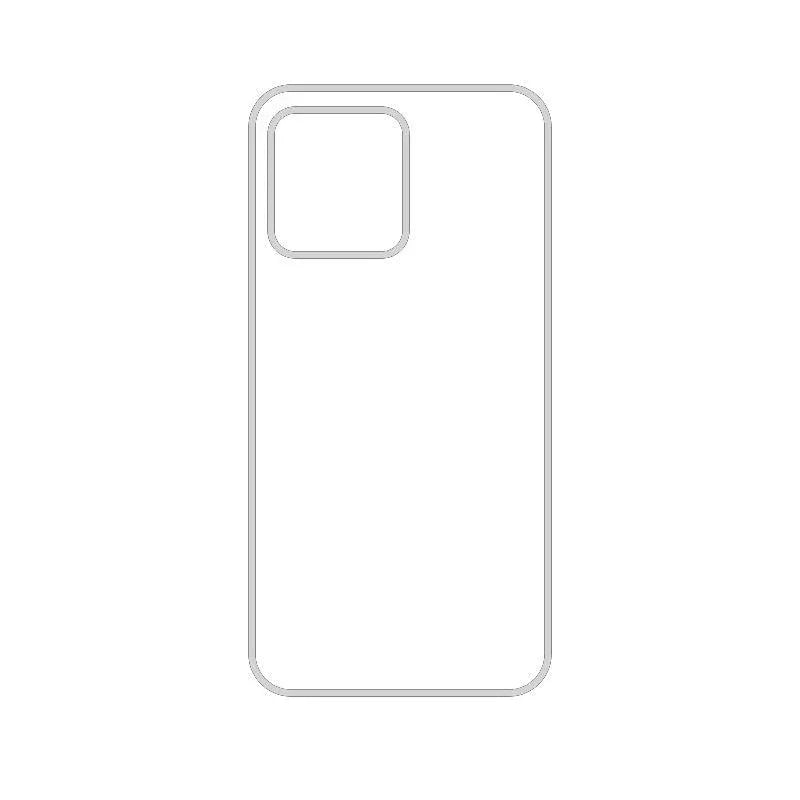 Coque-sublimation.fr Coque Sublimable IPhone 14 Plus Coque Sublimation Apple - Contour transparent Coque Sublimation Apple - Contour transparent