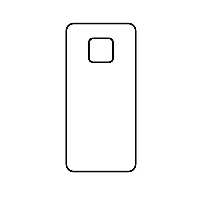 Coque-sublimation.fr Coque Sublimable Huawei Mate 20 Pro / Noir Coque Sublimation Huawei et Honor Coque Sublimation Huawei et Honor