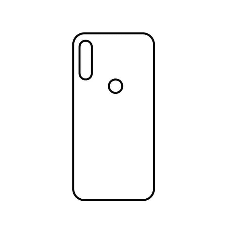 Coque-sublimation.fr Coque Sublimable Huawei Y6 Pro 2019 / Noir Coque Sublimation Huawei et Honor Coque Sublimation Huawei et Honor