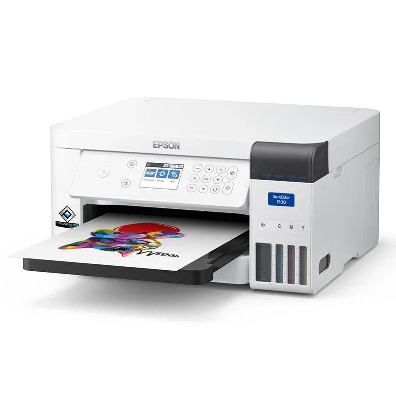 EPSON Imprimante Epson imprimante à sublimation SC-F100 + 1 Jeu d'encre Epson imprimante à sublimation SC-F100 + 1 Jeu d'encre
